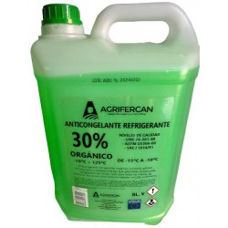 *ANTICONGELANTE 30  -18º VERDE 5L ORGANICO