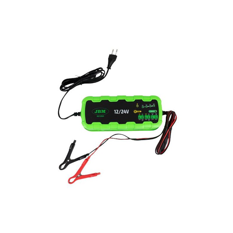 *JBM CARGADOR DE BATERIA 12/24V